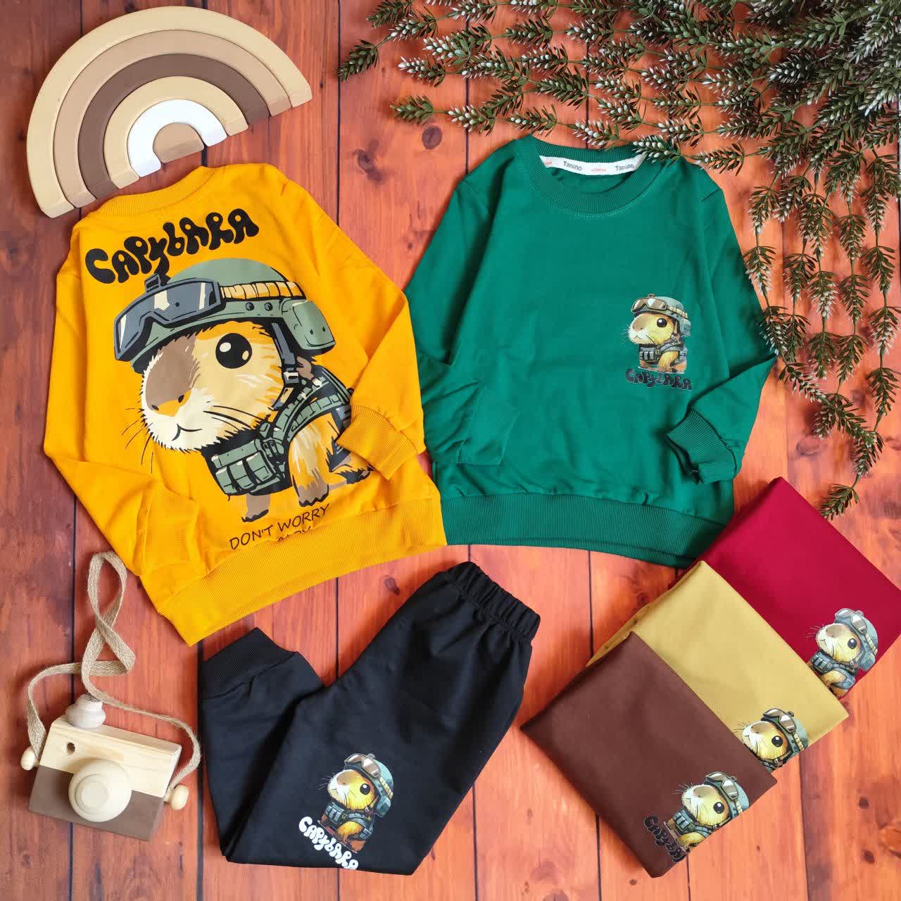 بلوز شلوار همستر  موش  اسپرت اقتصادی سایز بندی  50 55