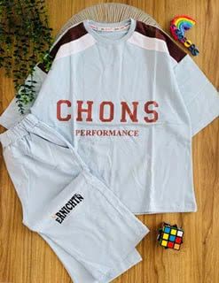 تیشرت شلوارک چونز chons پسرانه سایز60 65