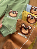 بلوز شلوار تدی Wild ghild پسرانه 40 45 50 55