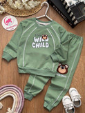 بلوز شلوار تدی Wild ghild پسرانه 40 45 50 55