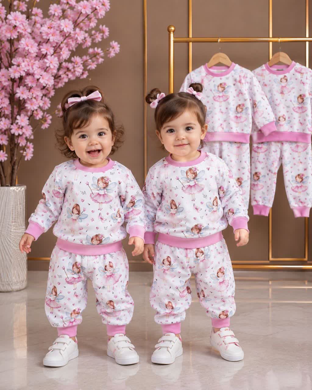 بلوز شلوار دختر فرشته دخترانه  40